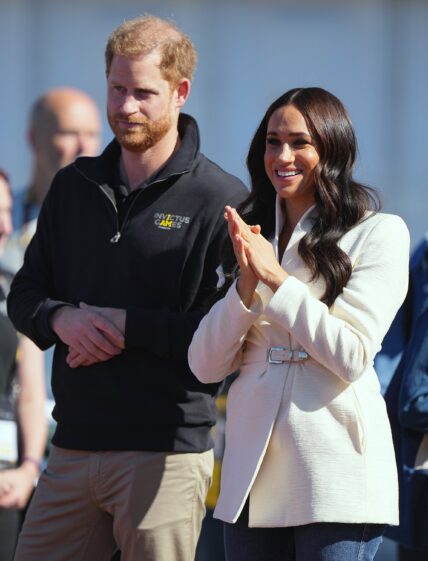 Harry and Meghan attend Day Two of The Invictus GamesThe Duke and Duchess of Sussex watch the Athletics on Day Two of the Invictus Games