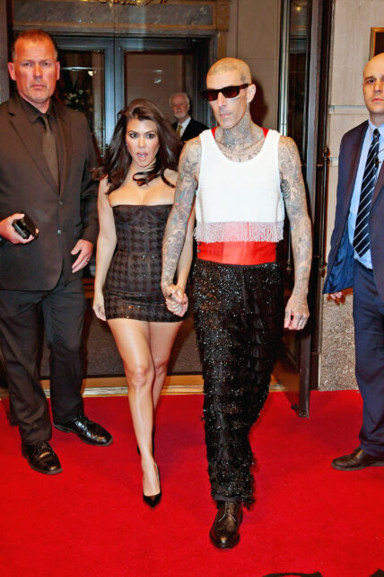 Kourtney Kardashian and Travis Barker are Mr. & Mrs. Barker