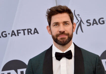 John Krasinski arrives for the the 25th annual SAG Awards held at the Shrine Auditorium in Los Angeles on January 27, 2019.