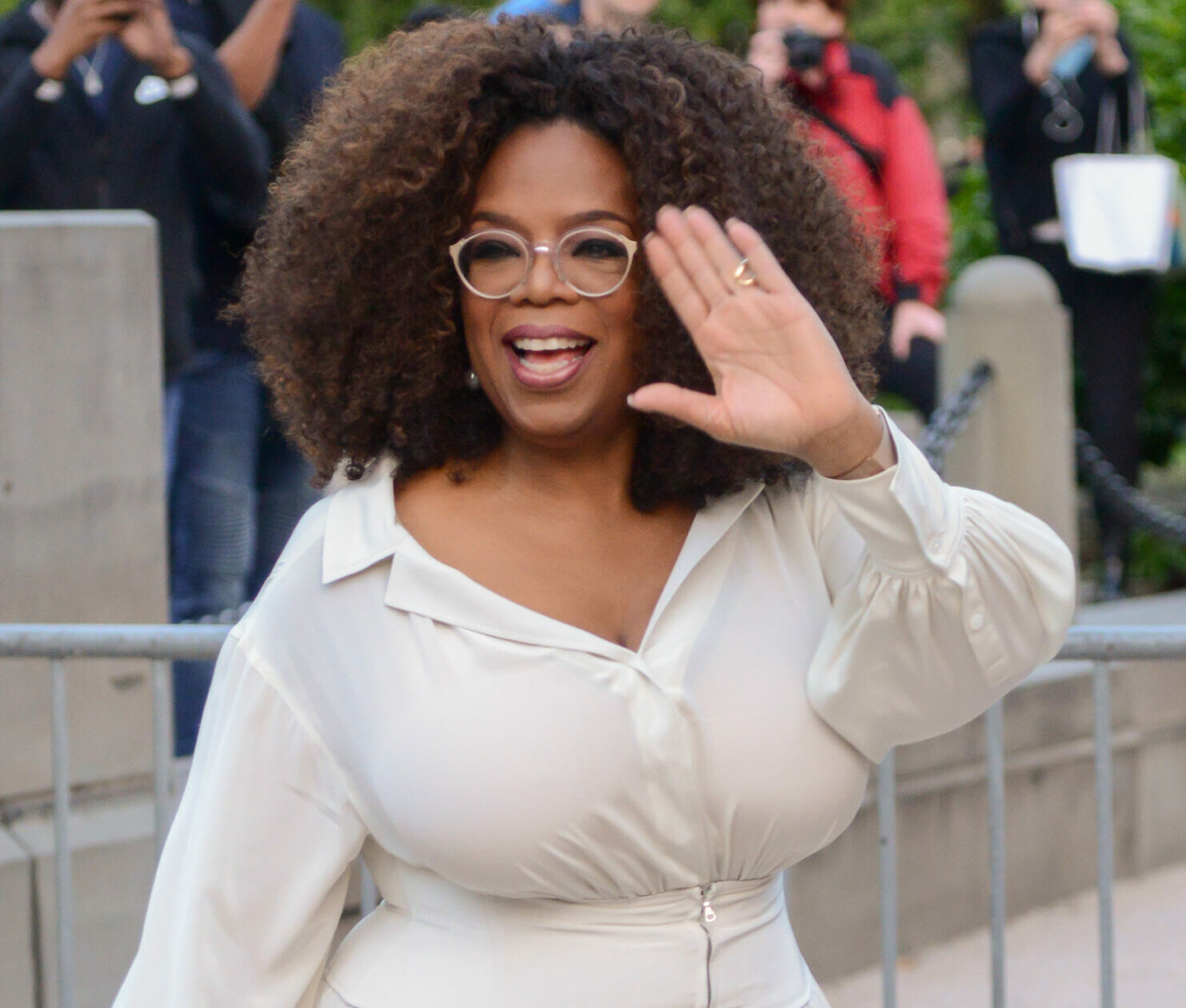 Statue Of Liberty Museum Opening Celebration - Oprah Winfrey