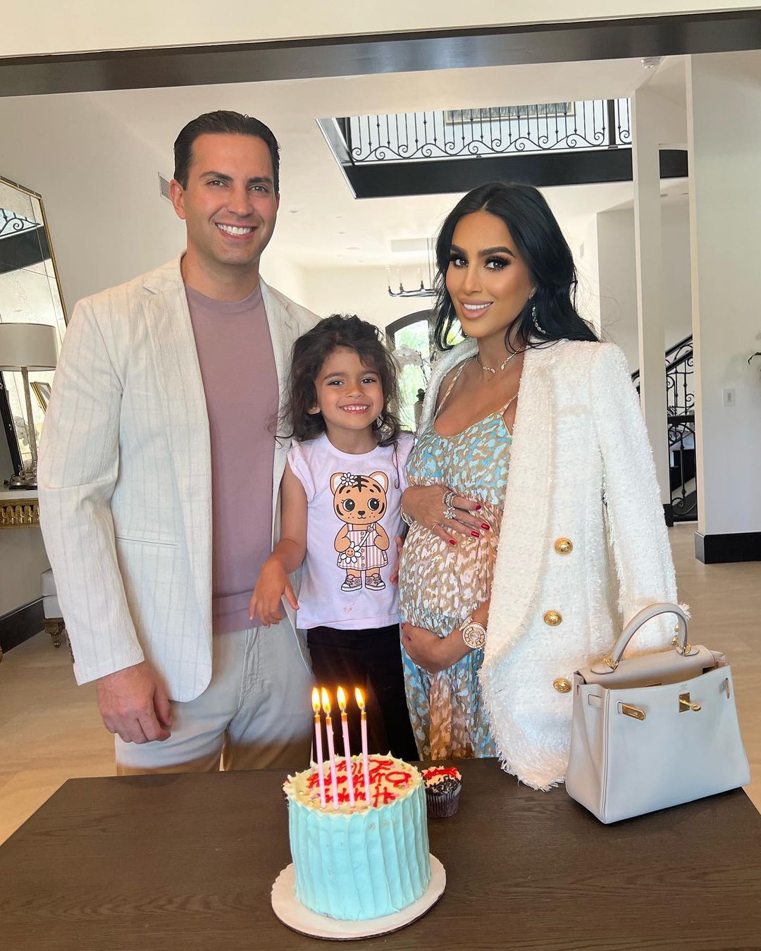 Lilly Ghalichi and family