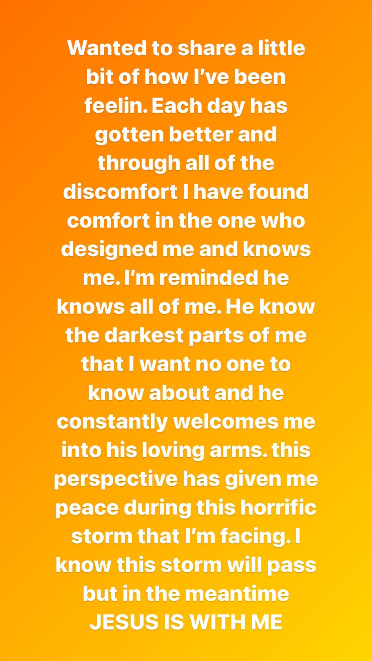 Justin Bieber gives an update on his Ramsay Hunt Syndrome in his Instagram Stories