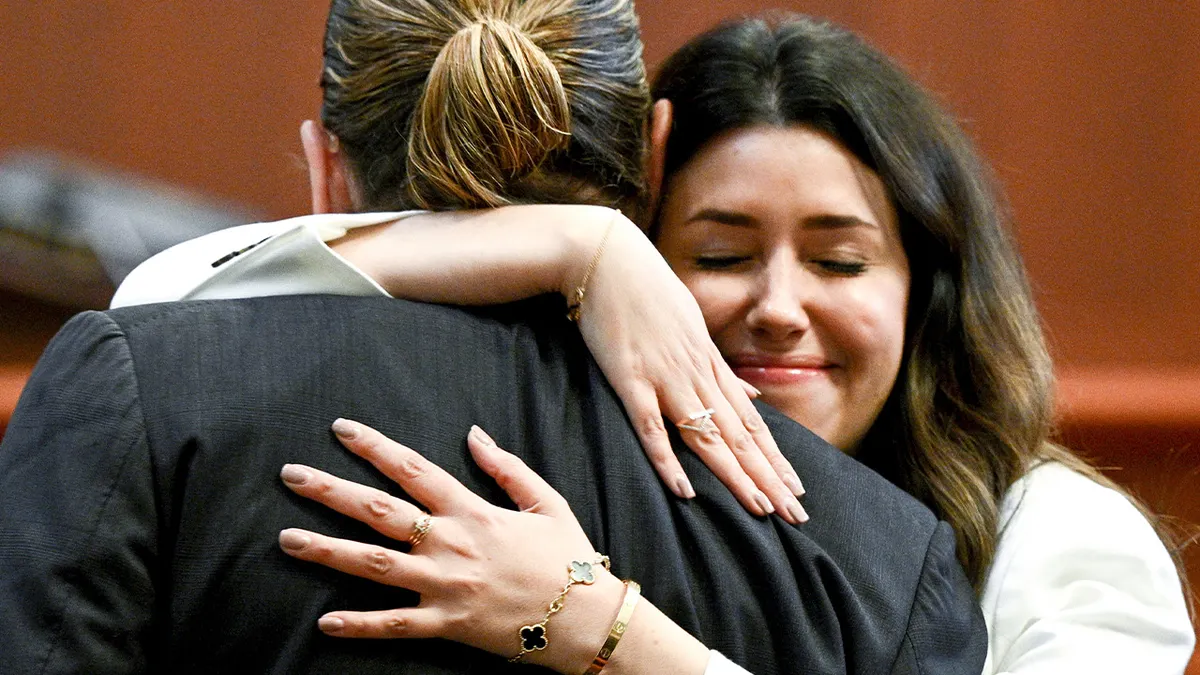 Camille-Vasquez and Johnny Depp