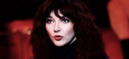 Kate Bush during the eighties