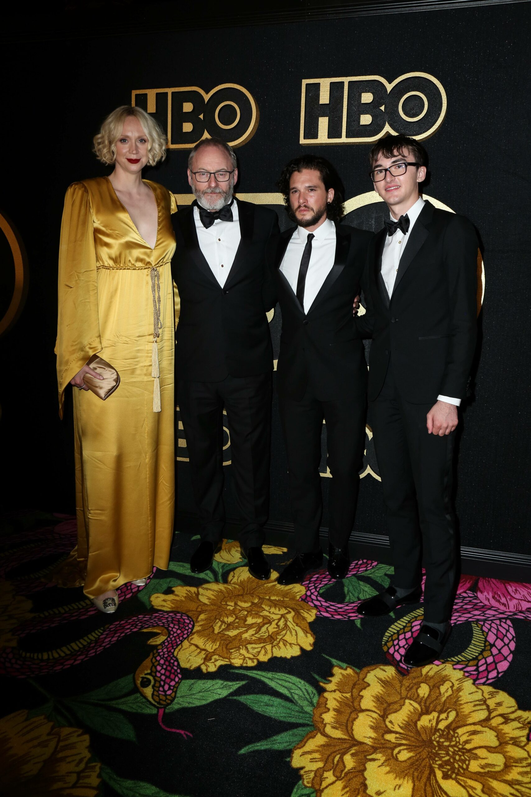 Cast of Game of Thrones arrives for the HBO Emmy party