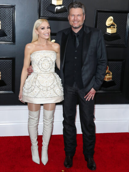 Blake Shelton & Gwen Stefani at the 62nd Annual GRAMMY Awards