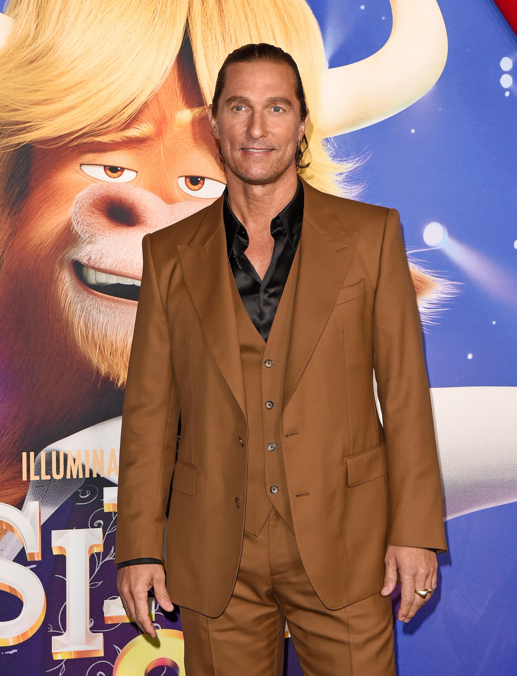 Matthew McConaughey at the "Sing 2 Premiere