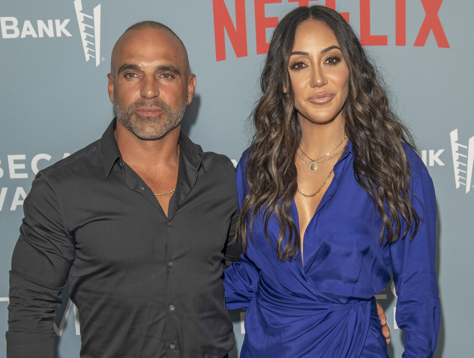 Joe Gorga and Melissa Gorga attend the "Halftime" Premiere during the Tribeca Film Festival Opening Night at United Palace on June 08 2022 in New York City.