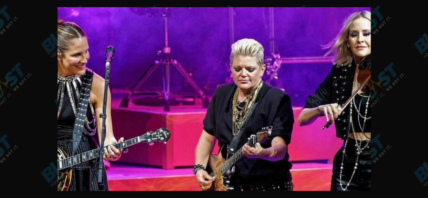 The Chicks on stage