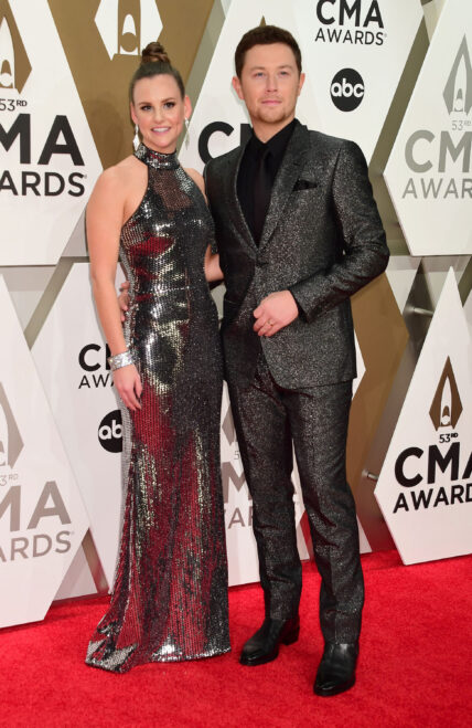 Scotty McCreery, Gabi Dugal. 53rd Annual CMA Awards, Country Music's Biggest Night, held at Music City Center.
