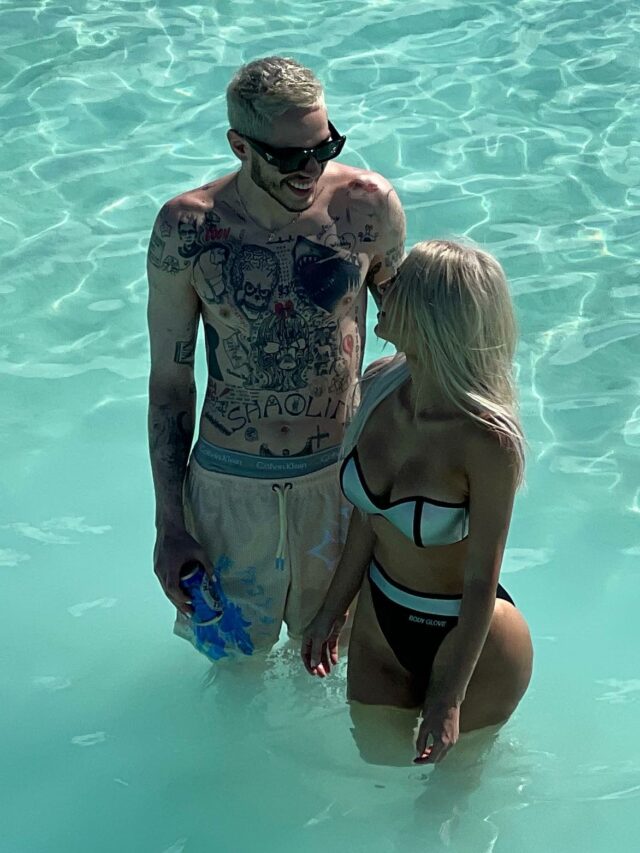 Pete Davidson and Kim Kardashian June 16 2022