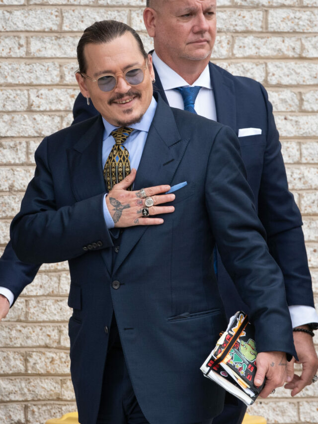 Johnny Depp at Defamation Trial