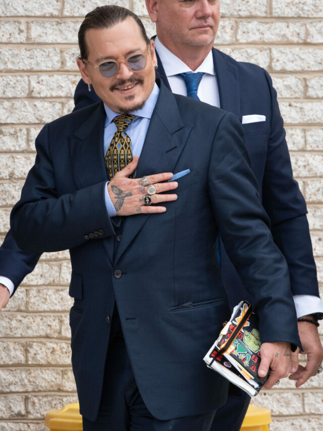 Johnny Depp at Defamation Trial