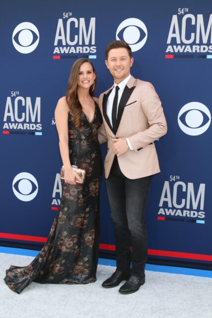 Gabi McCreery, Scotty McCreery at the 54th Academy of Country Music Awards at the MGM Grand Garden Arena on April 7, 2019 in Las Vegas, NV