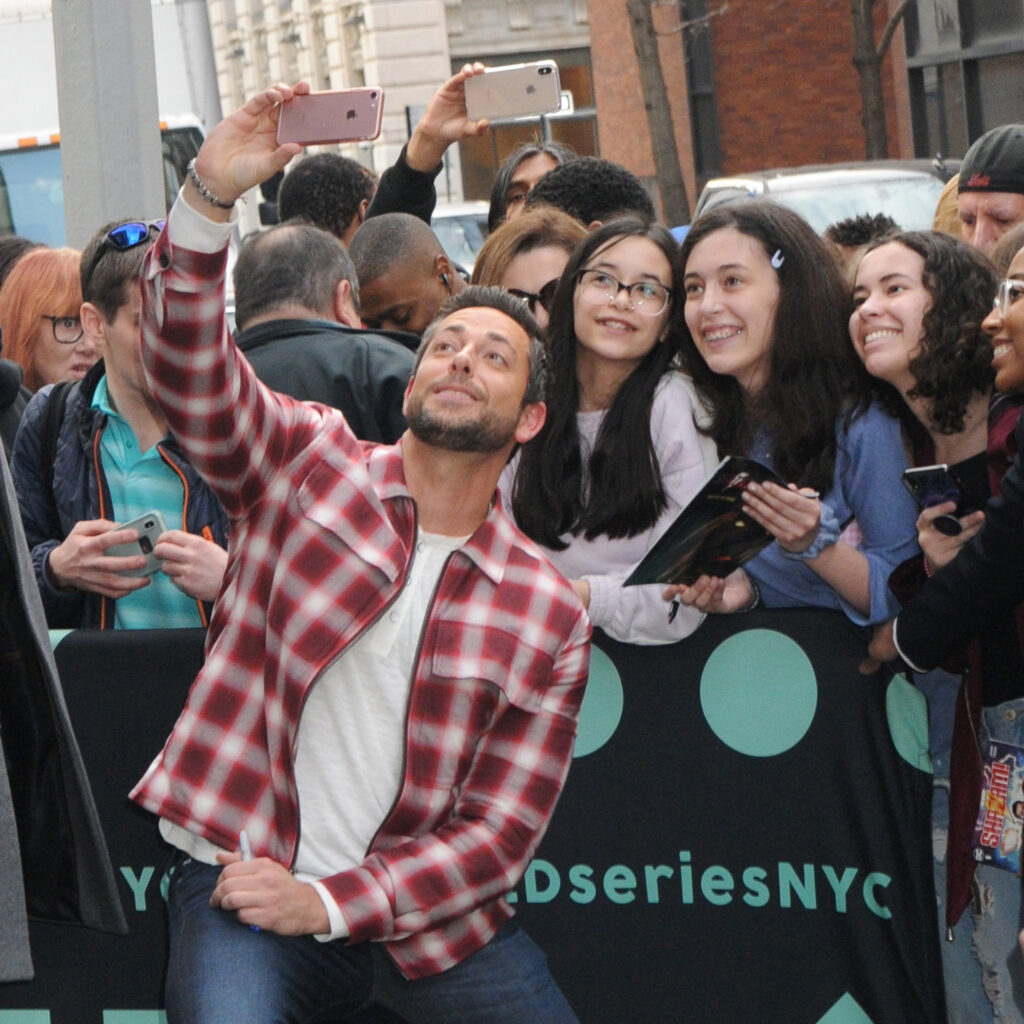 Zachary Levi from quot SHAZAM quot at AOL Build Series NYC in NYC