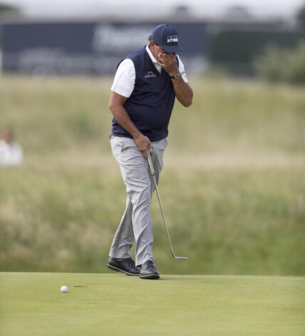 Round two of the 149th Open Championship at Royal St George apos s Golf Course