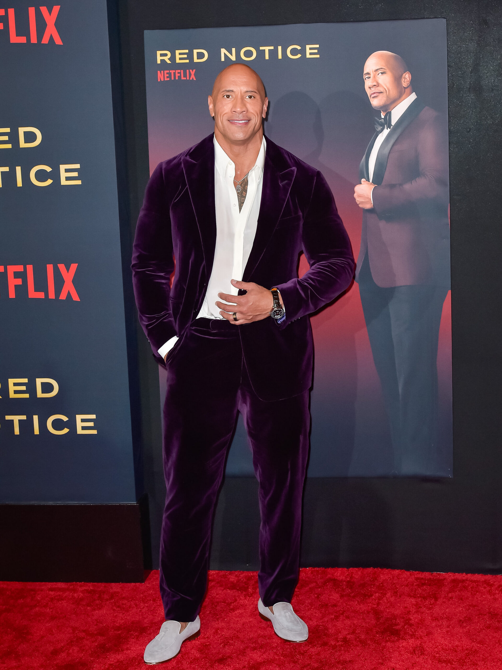 Dwayne Johnson is back to leg training after Father's Day mush