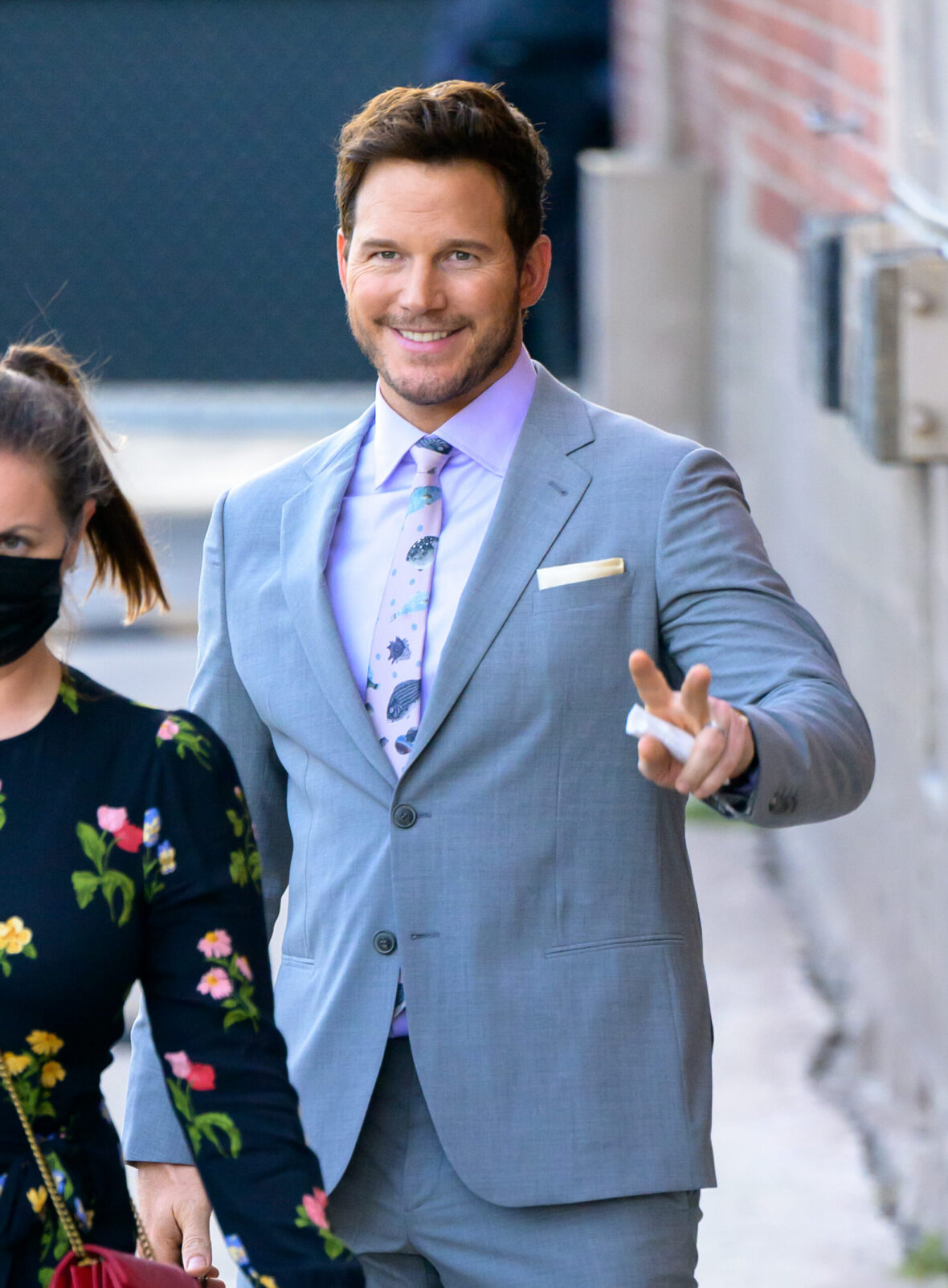 Chris Pratt at Kimmel