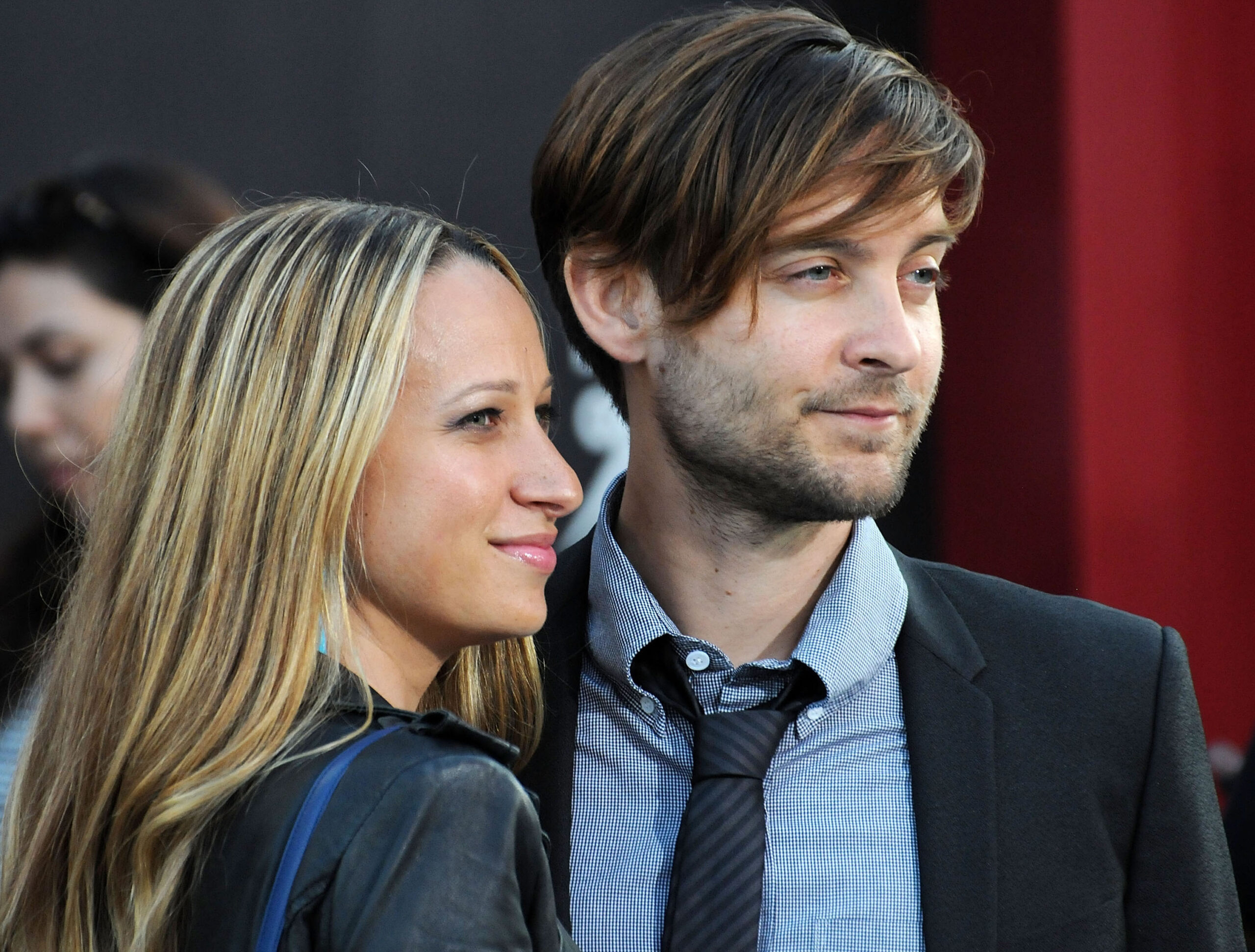 Tobey Maguire and Jennifer Meyer Premiere of Warner Bros. Pictures' "Rock Of Ages" at Grauman's Chinese Theatre