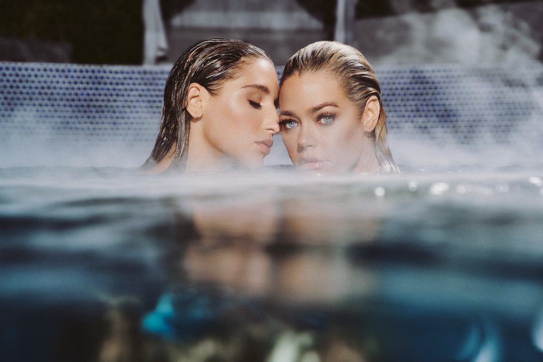Denise Richards and Abella