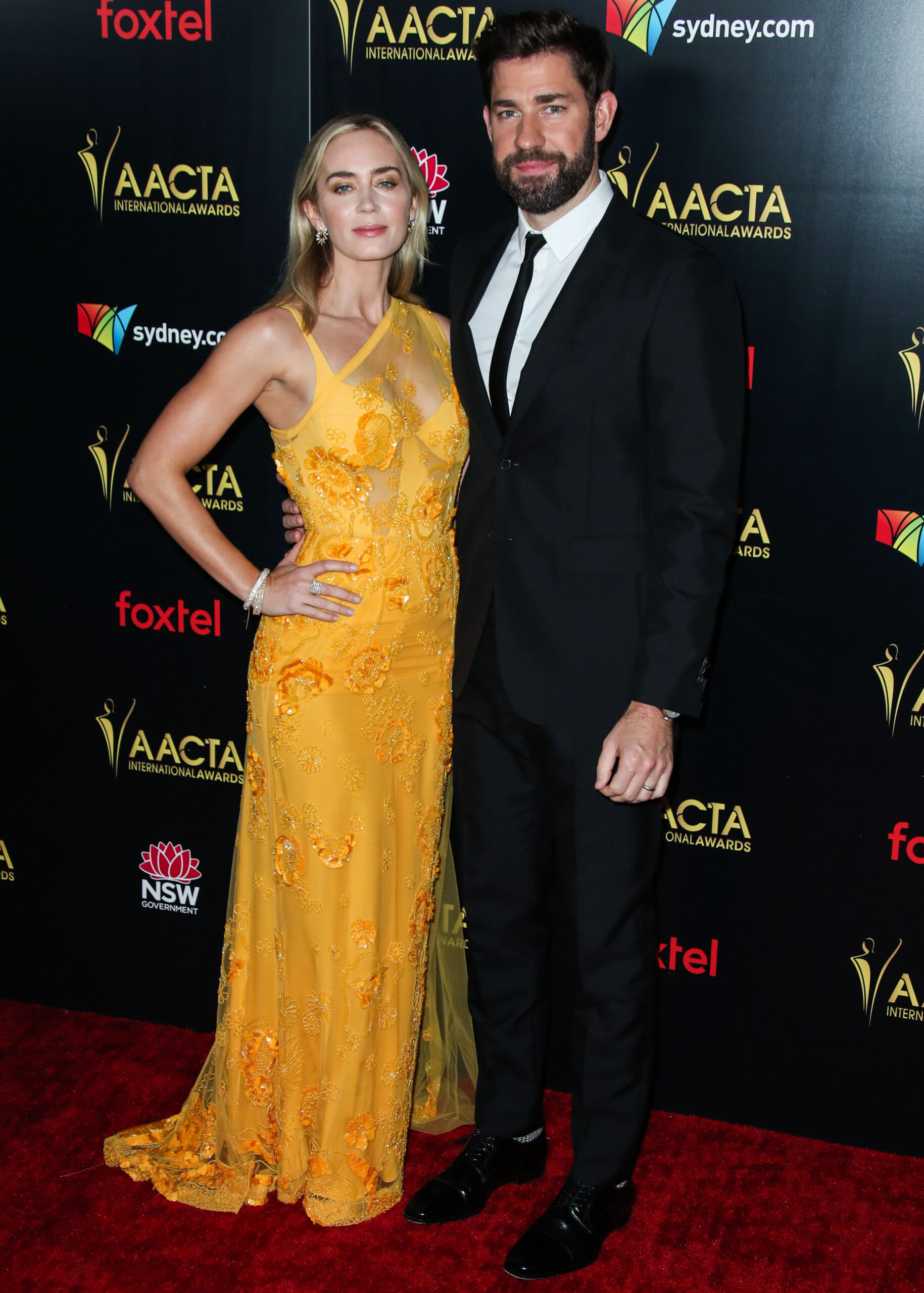 Emily Blunt and John Krasinski