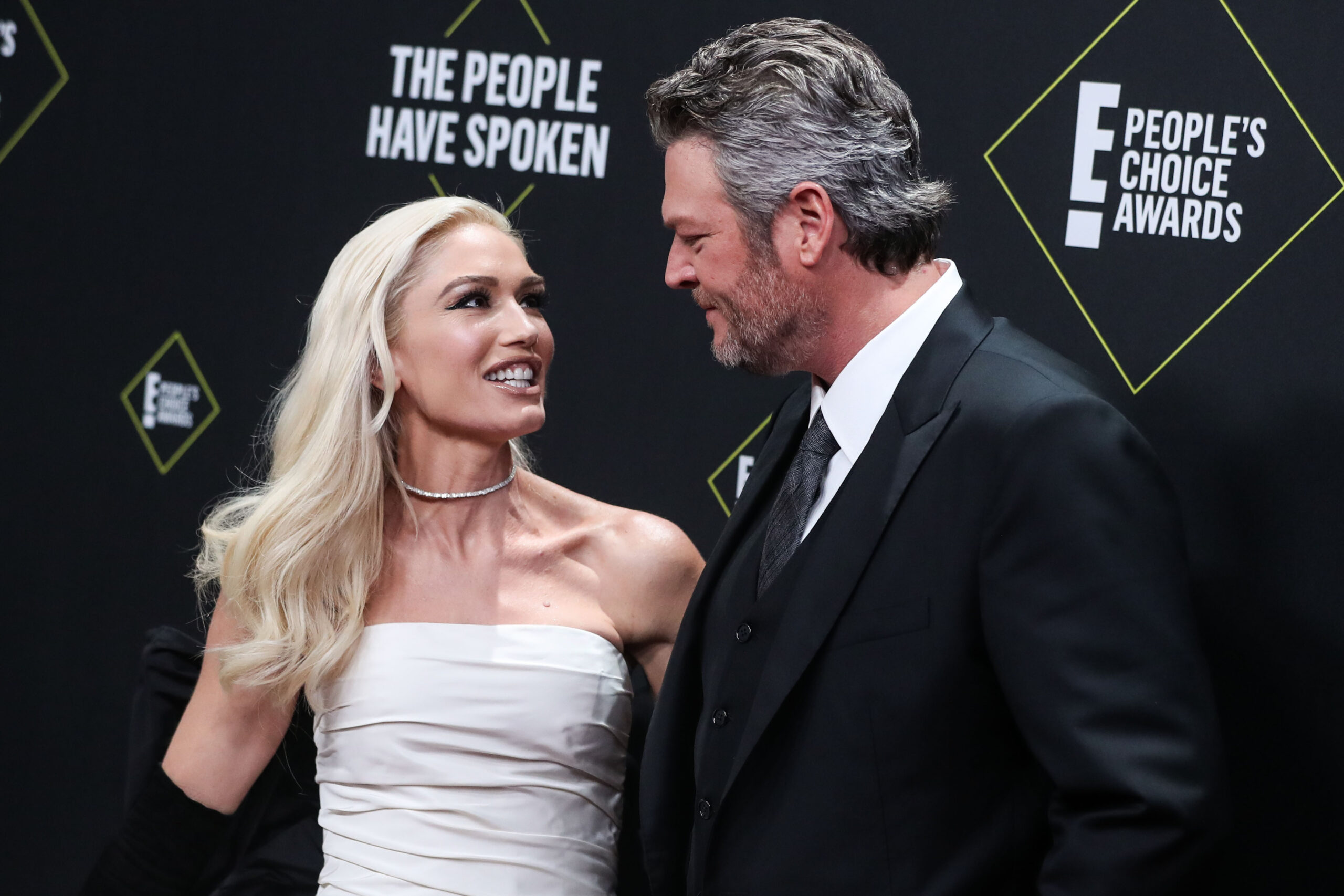 Gwen Stefani and Blake Shelton