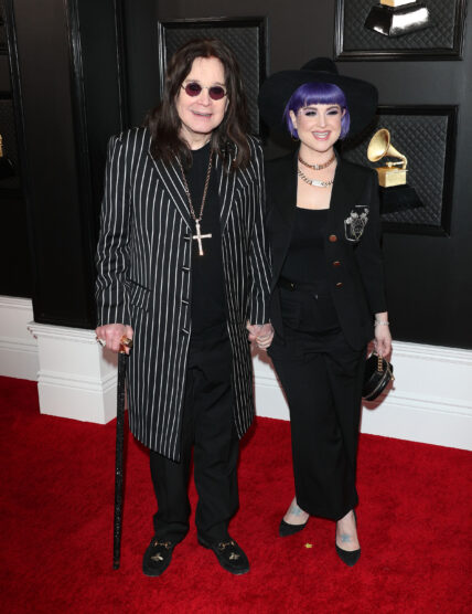 Ozzy and Kelly Osbourne