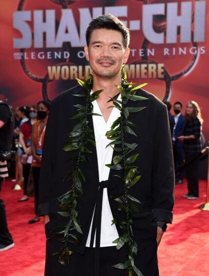 Disney's Premiere of "Shang-Chi and the Legend of the Ten Rings". El Capitan Theatre, Hollywood, CA. Pictured: Jayden Zhang. EVENT August 16, 2021. 16 Aug 2021 Pictured: Destin Daniel Cretton.