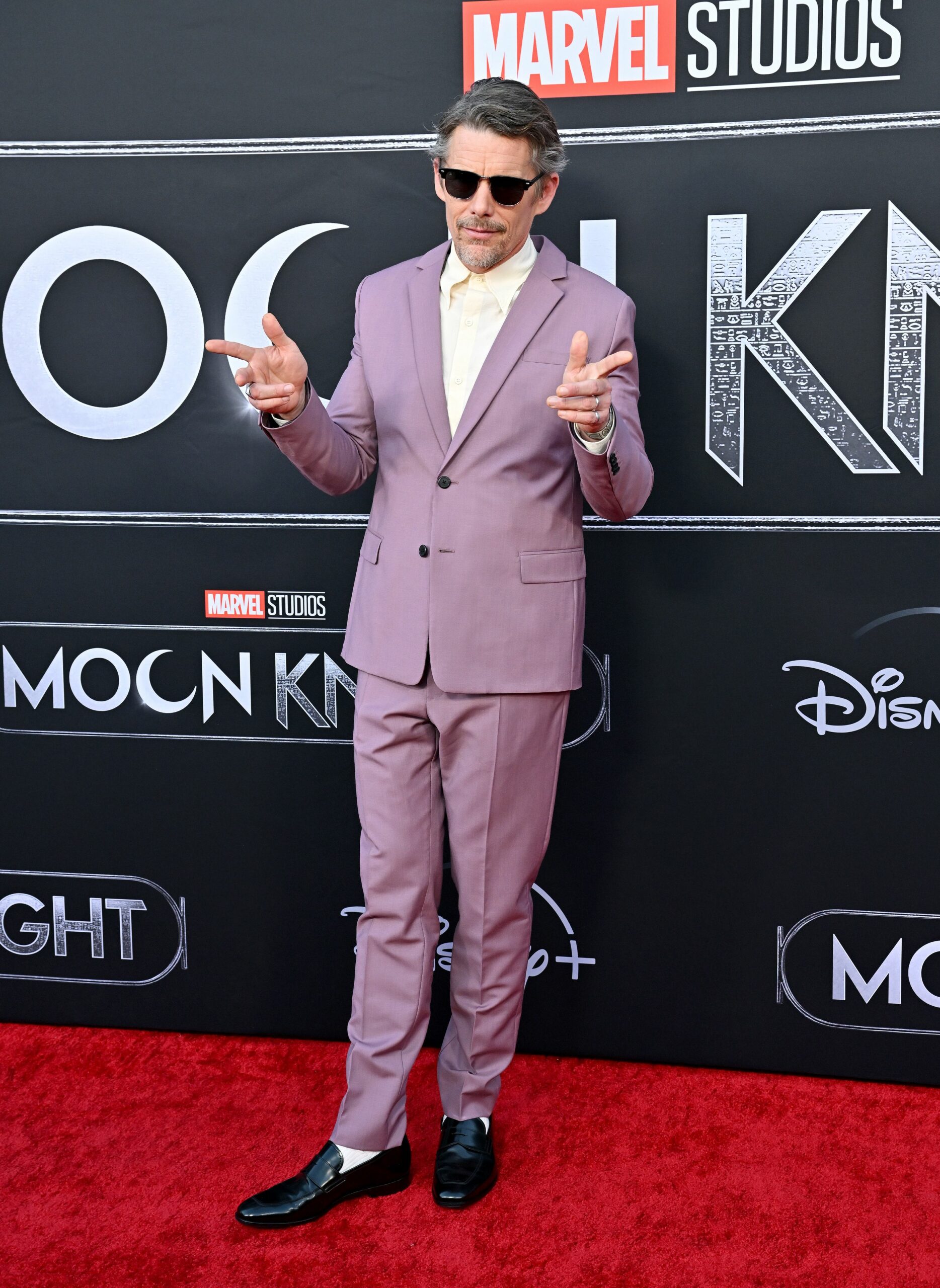 Ethan Hawke at ‘Moon Knight’ Marvel Premiere