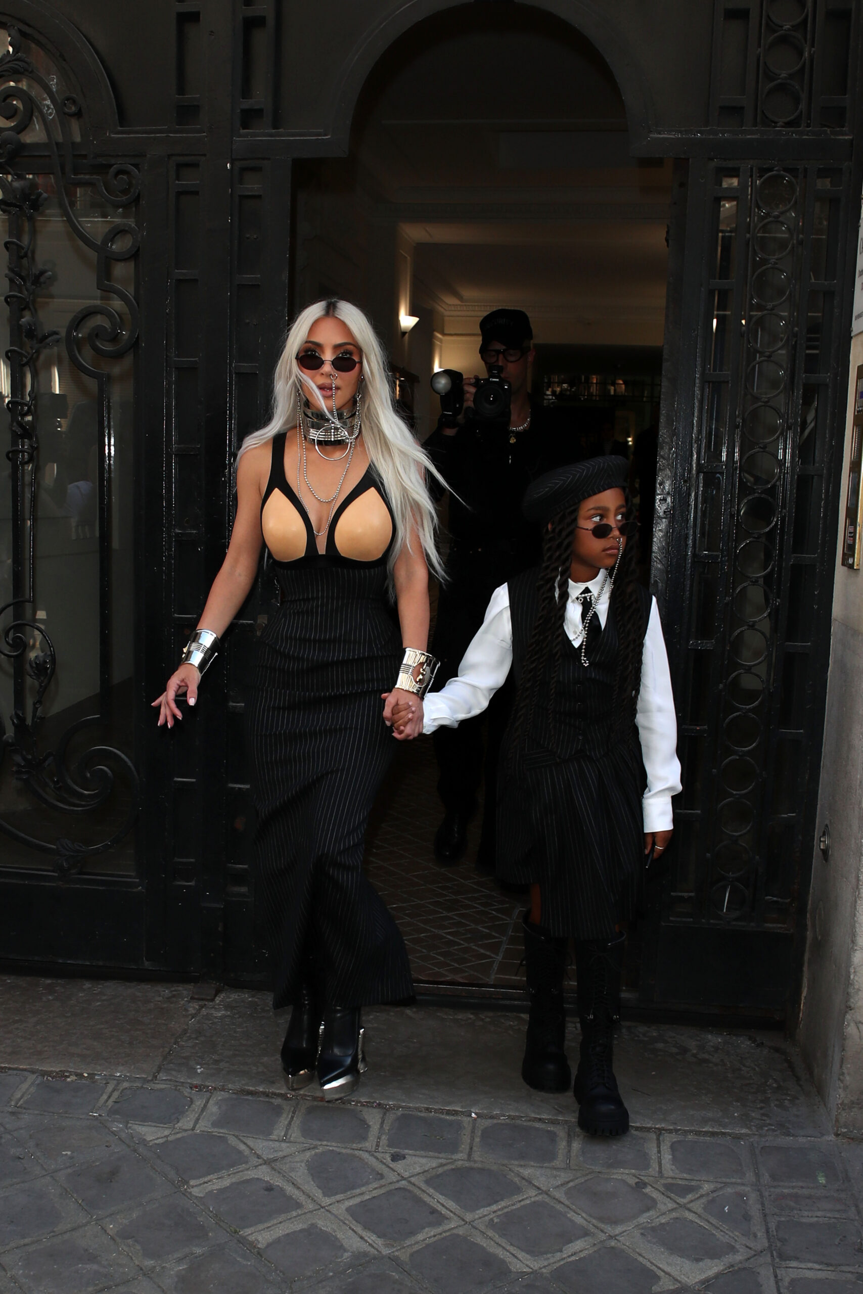 Kim Kardashian and North West