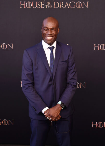 Emma D'Arcy attends the HBO Original Drama Series "House of the Dragon" World Premiere at Academy Museum of Motion Pictures on July 27, 2022 in Los Angeles, California. 27 Jul 2022 Pictured: Steve Toussaint.