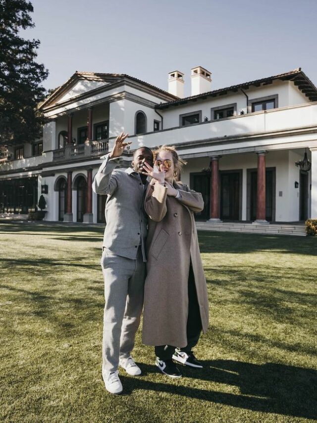 Adele and Rich Paul