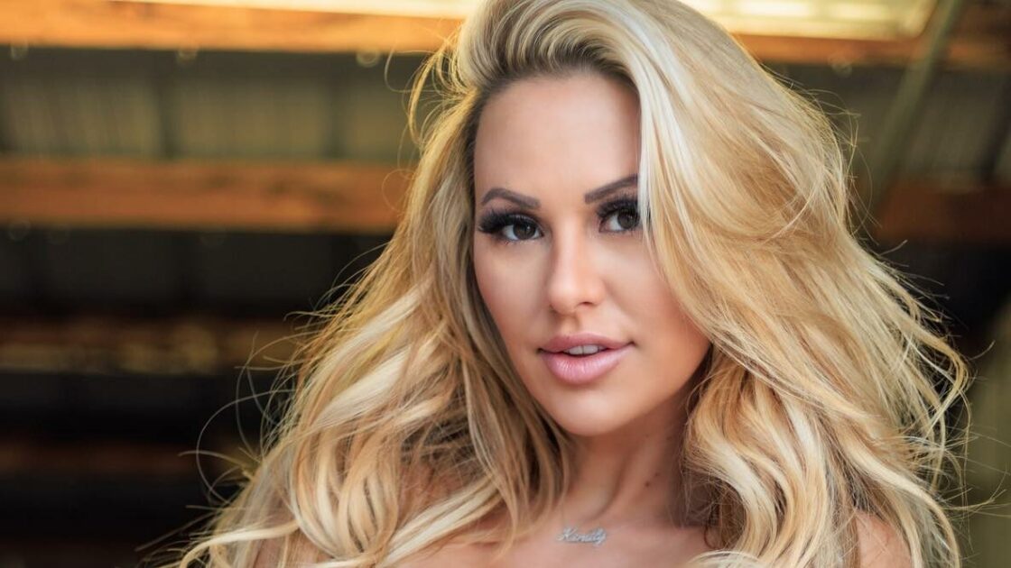 Kindly Myers Puts On A Busty Display In Her Tiny