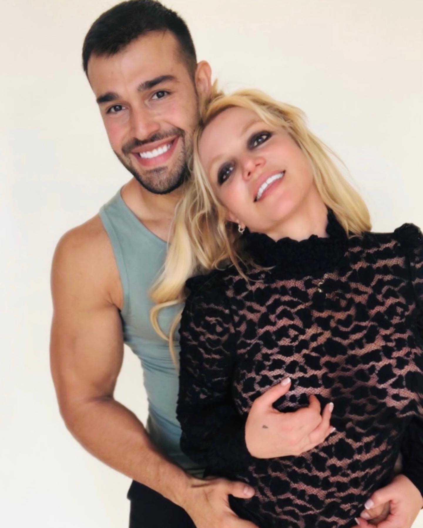 Britney Spears and Sam Asghari 