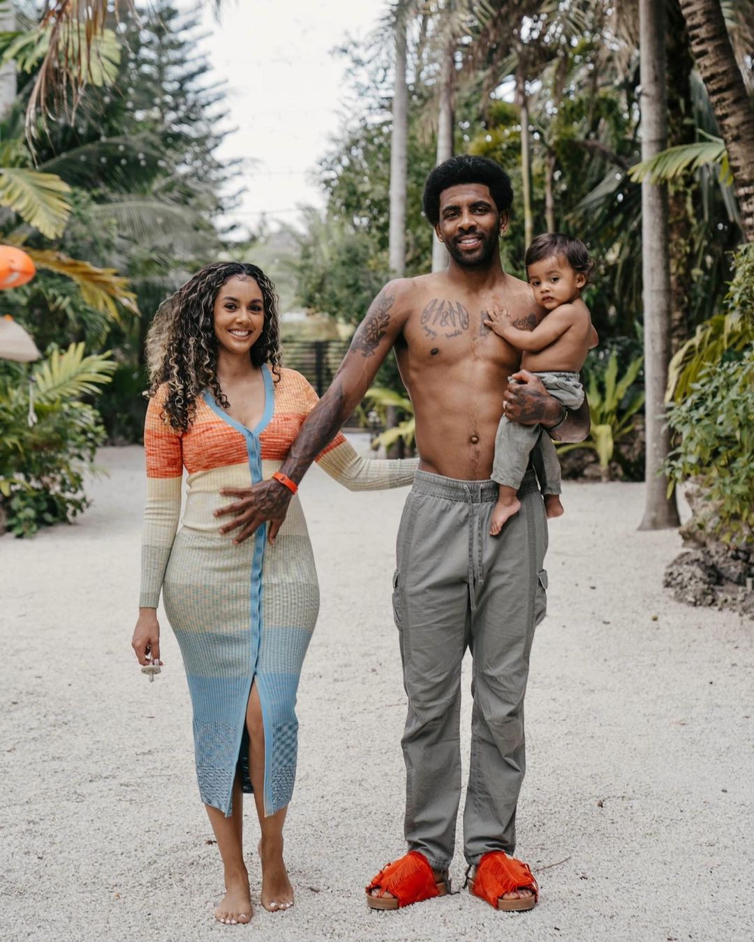 Kyrie Irving and Marlene Wilkerson