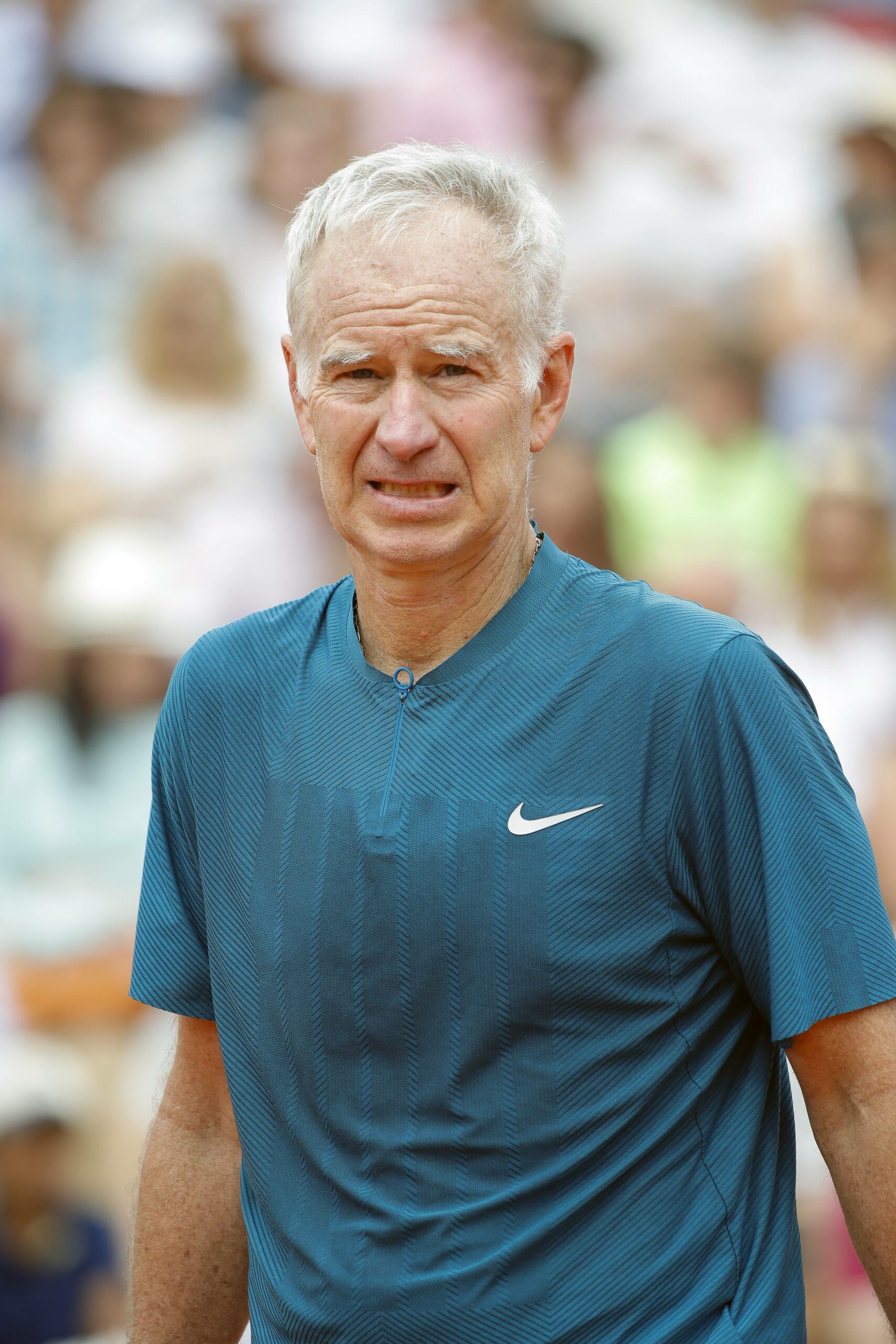 John McEnroe at Trophee des Legendes - 2018 Roland Garros French Tennis Open