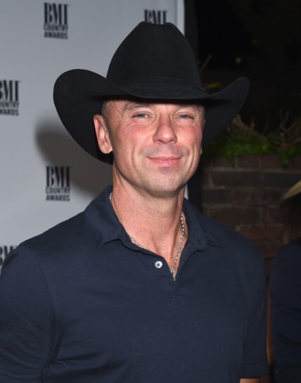 Kenny Chesney in black cowboy hat