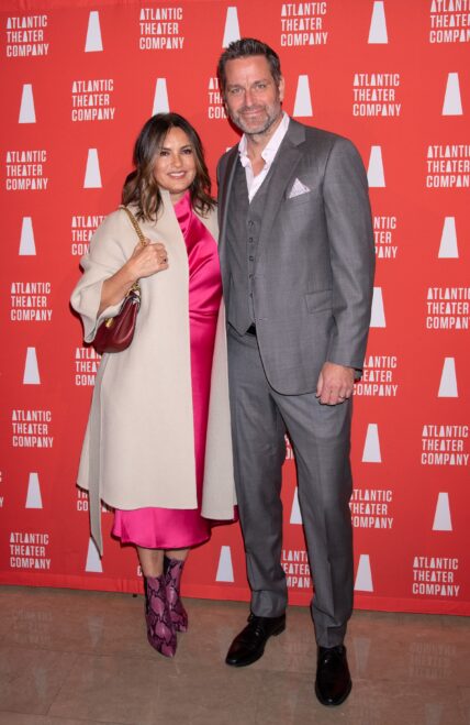 Mariska Hargitay and Peter Hermann at Atlantic Theater Group's "Couples Choice Gala"