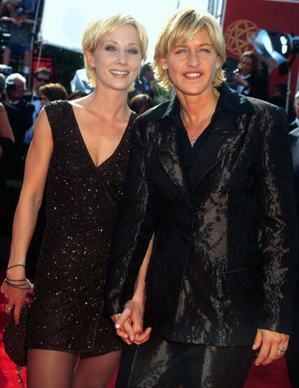 Anne Heche and Ellen DeGeneres.