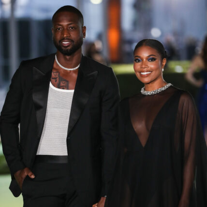 Dwyane Wade and Gabrielle Union in Los Angeles in 2021
