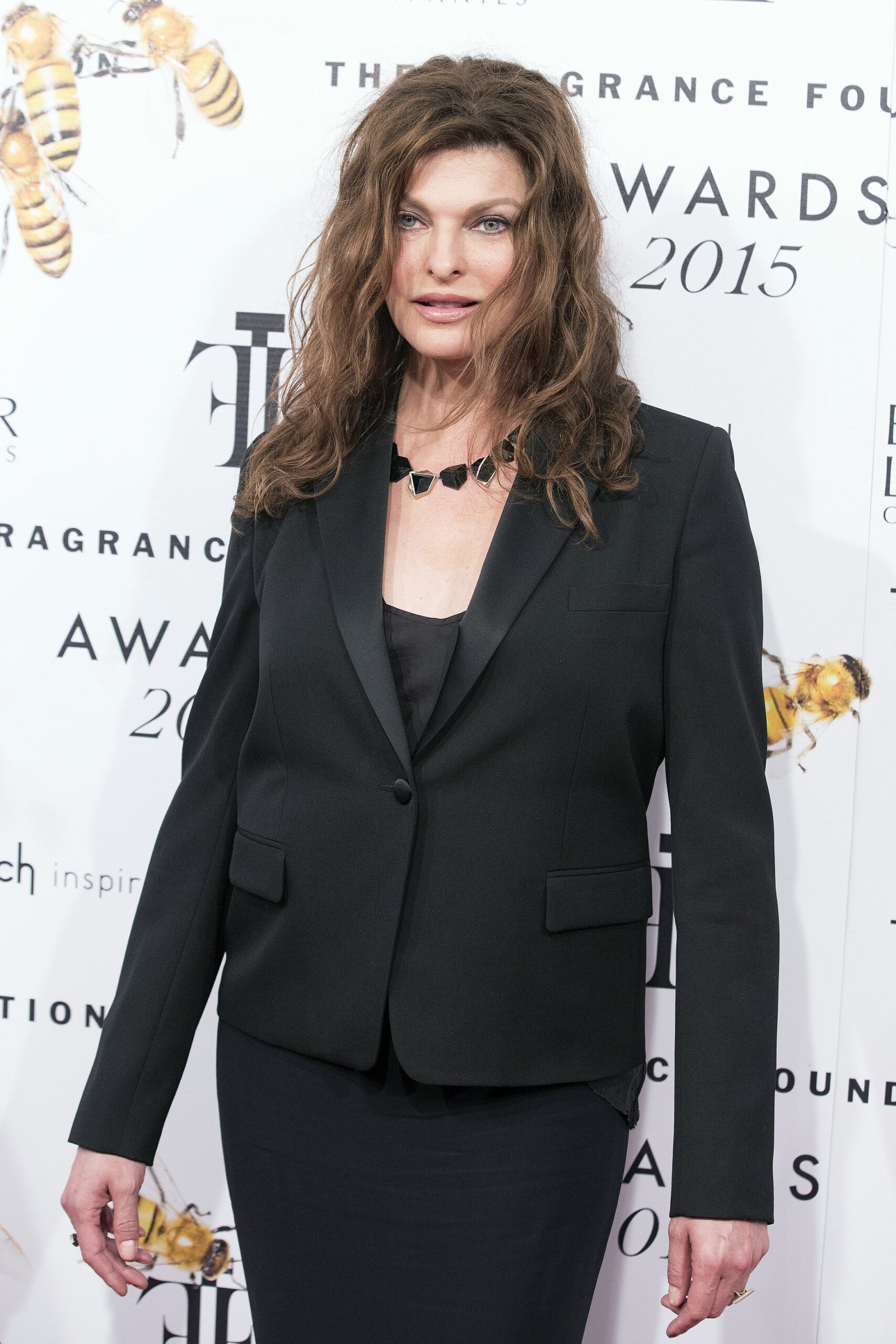 Linda Evangelista at the 2015 Fragrance Foundation Awards