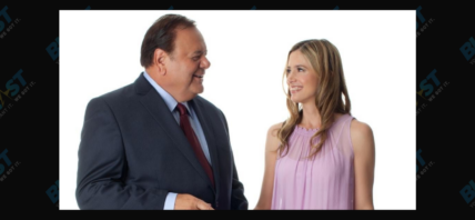 Mira Sorvino with her father, The Late Paul Sorvino