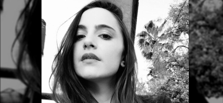 Alexa Nikolas taking a selfie outside
