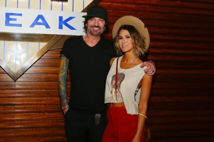 Newlyweds Tommy Lee and Brittany Furlan Lee attend Vol 3 Live The Good Life Party at Seminole Casino Coconut Creek