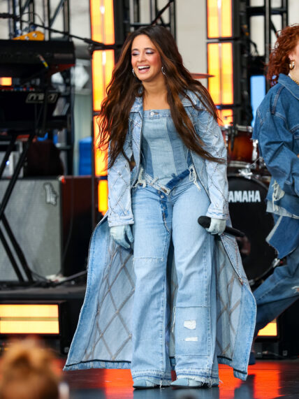 Camila Cabello performing at the apos Today apos Show