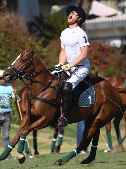 Prince Harry gets emotional after losing his polo match while Meghan Markle supports him from the sidelines