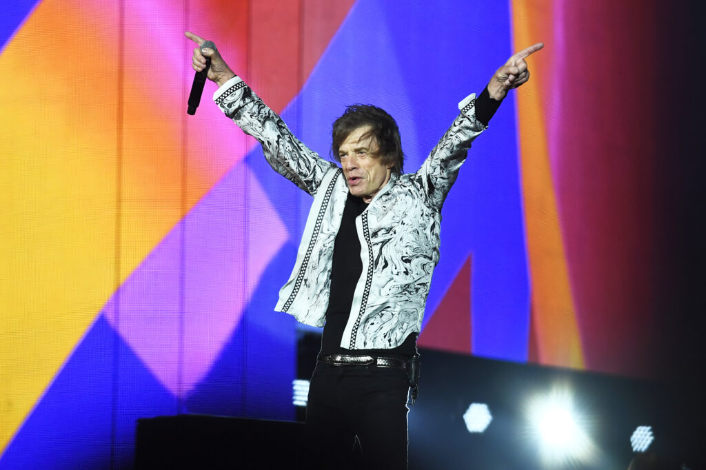 The Rolling Stones performing at British Summertime Hyde Park London