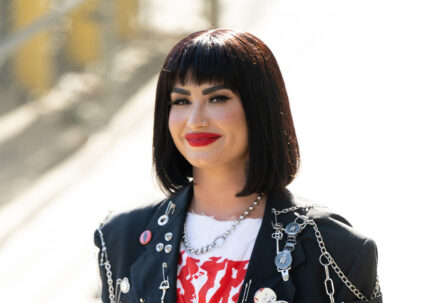 Demi Lovato at Kimmel