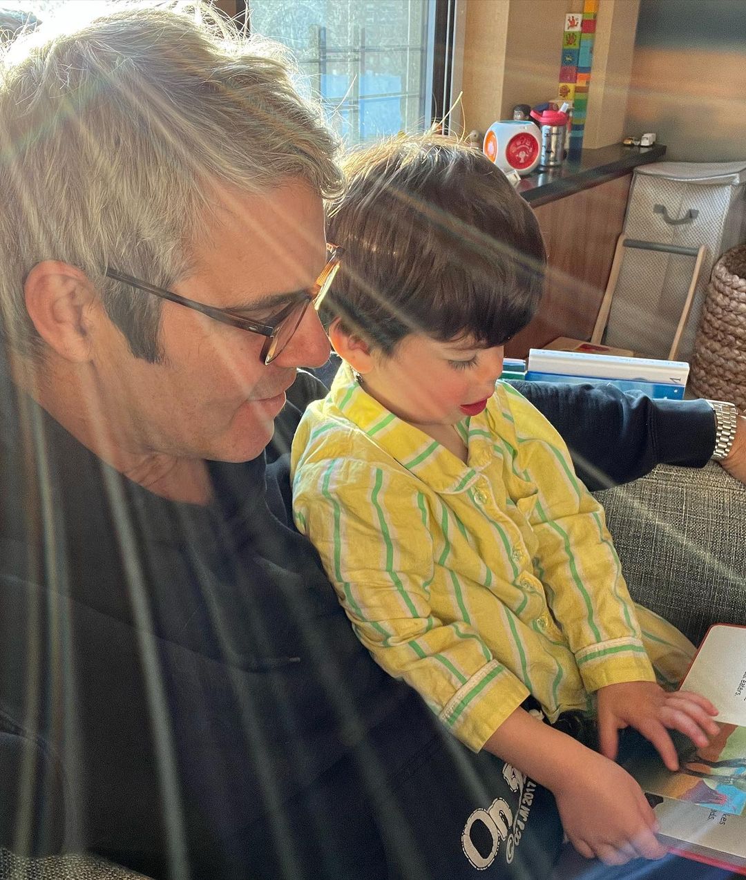 Andy Cohen and son Ben