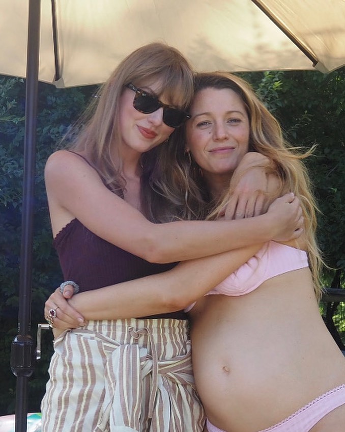 Blake Lively with Taylor Swift